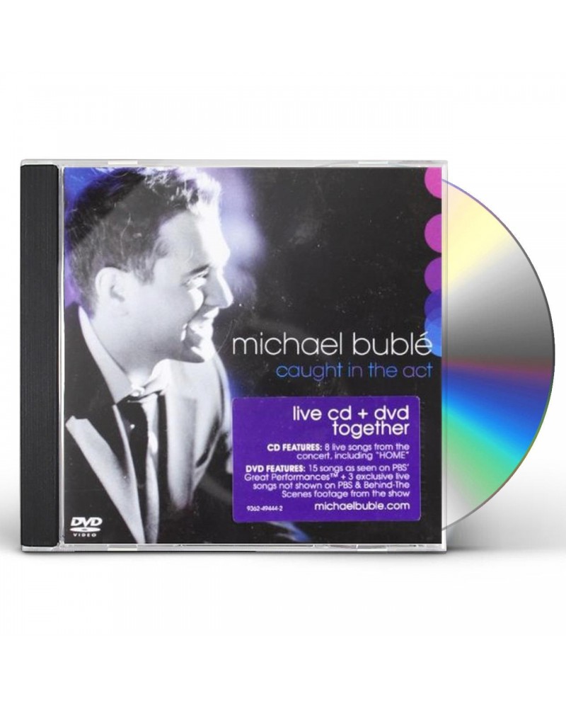 Michael Bublé CAUGHT IN THE ACT CD $15.20 CD