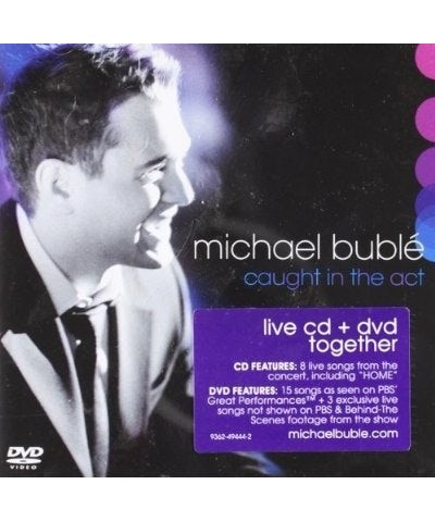 Michael Bublé CAUGHT IN THE ACT CD $15.20 CD