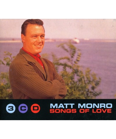 Matt Monro SONGS OF LOVE (3 CD BOX SET) $19.99 CD