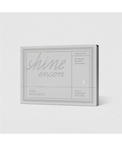 Kim Sung Kyu SOLO CONCERT SHINE ENCORE DVD $5.93 Videos