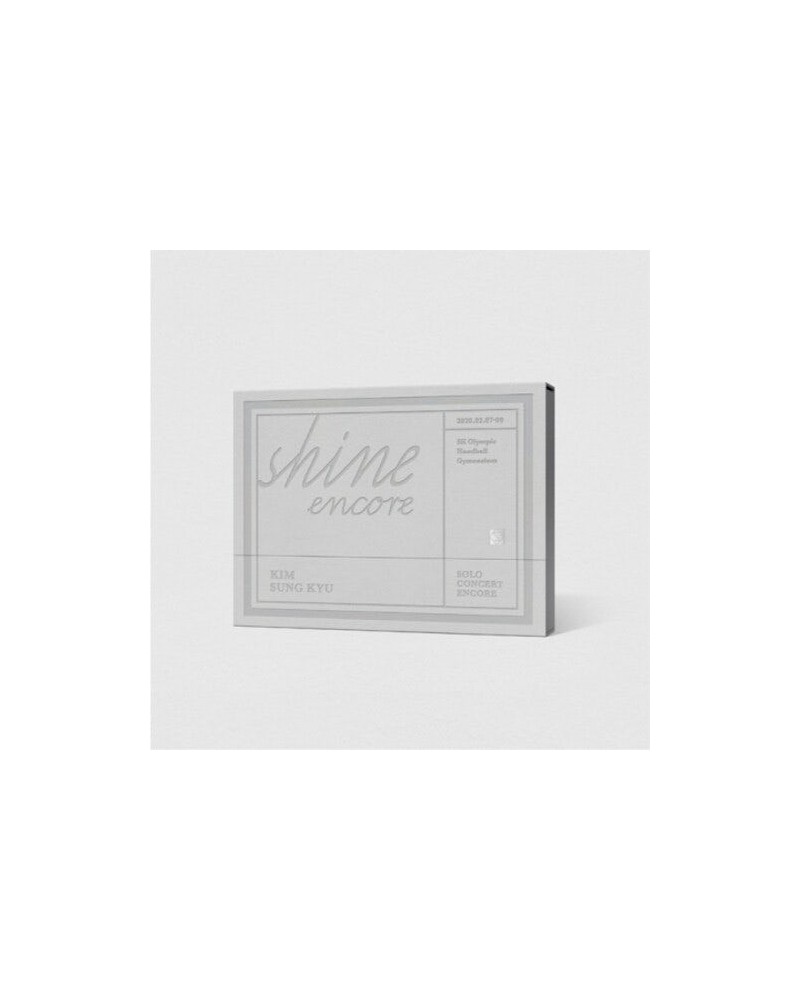 Kim Sung Kyu SOLO CONCERT SHINE ENCORE DVD $5.93 Videos