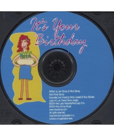 Nina Storey IT'S YOUR BIRTHDAY CD $9.72 CD