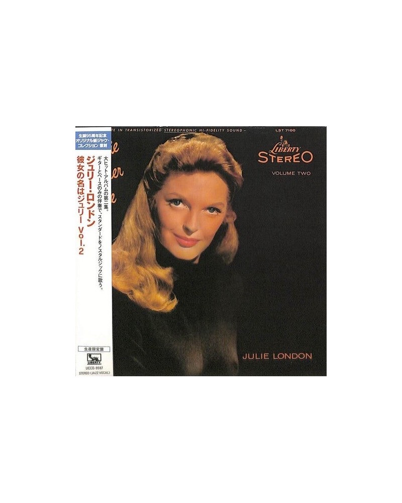 Julie London JULIE IS HER NAME VOL 2 CD $8.31 CD