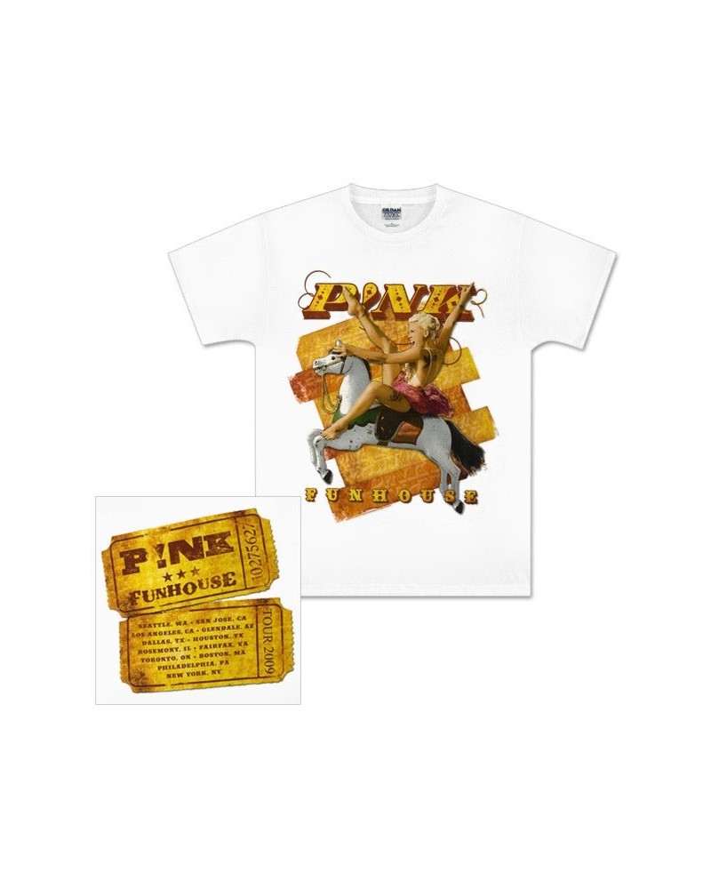 P!nk Funhouse BOMB Cover T-Shirt $17.18 Shirts