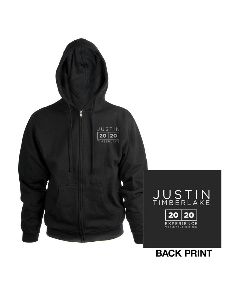 Justin Timberlake The 20/20 Experience World Tour Classic Black Hoodie $5.82 Sweatshirts