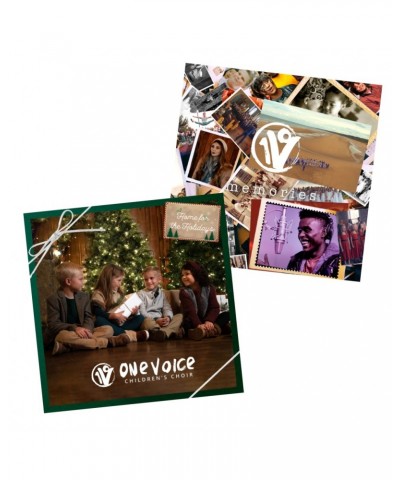 One Voice Children's Choir 2-Pack CD Bundle: HOME FOR THE HOLIDAYS + MEMORIES $7.81 CD