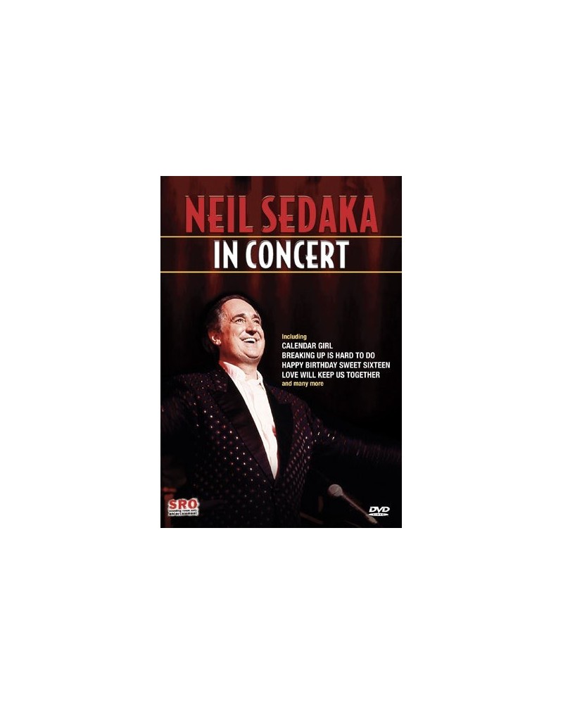 Neil Sedaka IN CONCERT DVD $7.21 Videos