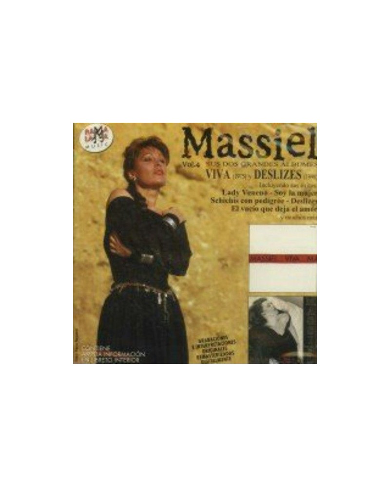 Massiel SUS DOS GRANDES ALBUMES VIVA (1975) Y DESLIZES CD $15.76 CD