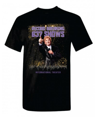 Barry Manilow Manilow Record Breaking Weekend Black Tee $10.56 Shirts