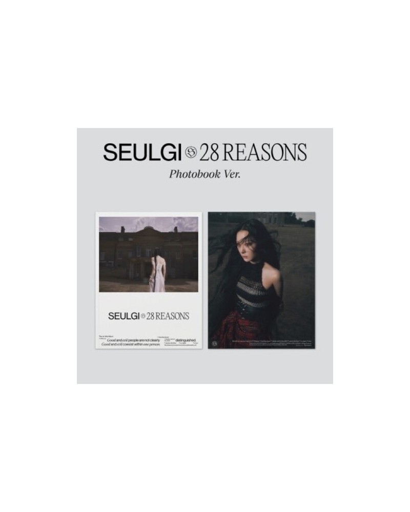 SEULGI 28 REASONS (PHOTO BOOK VERSION) CD $16.49 CD