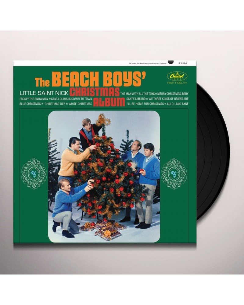 The Beach Boys CHRISTMAS ALBUM Vinyl Record $8.43 Vinyl