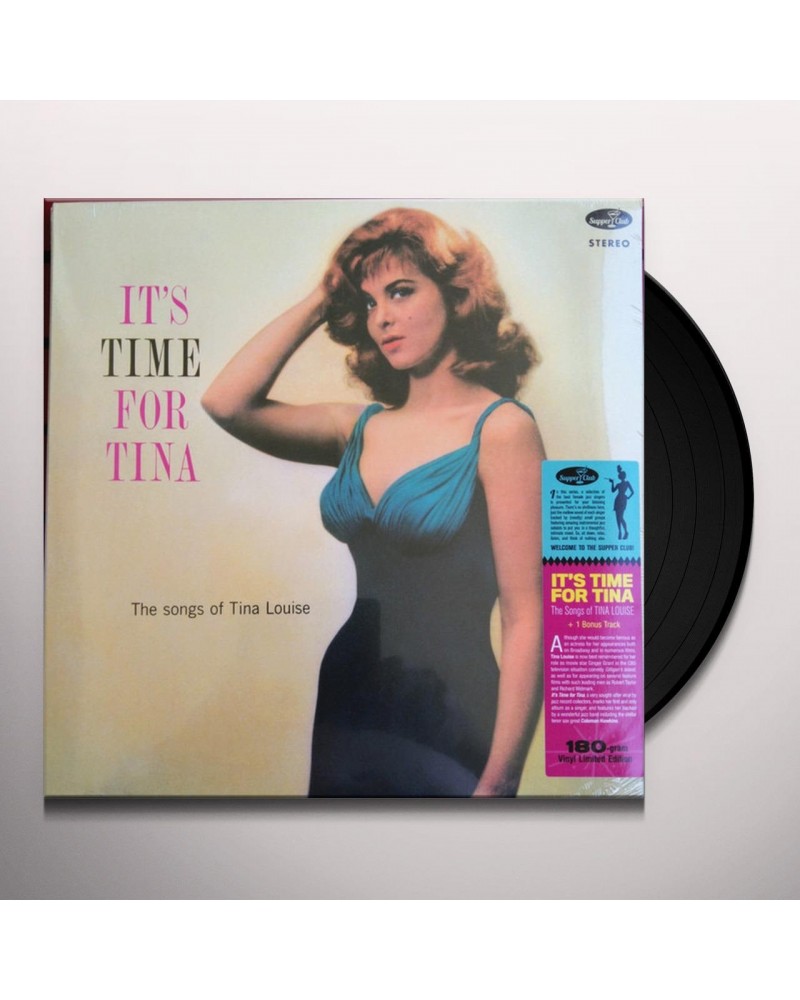 Tina Louise IT'S TIME FOR TINA THE SONGS OF TINA LOUISE (180G) (IMPORT) Vinyl Record $5.06 Vinyl