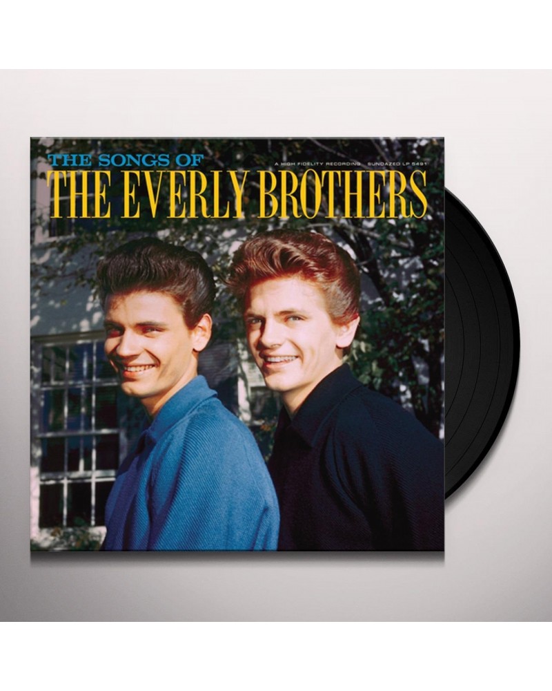 The Everly Brothers Songs of Vinyl Record $8.45 Vinyl