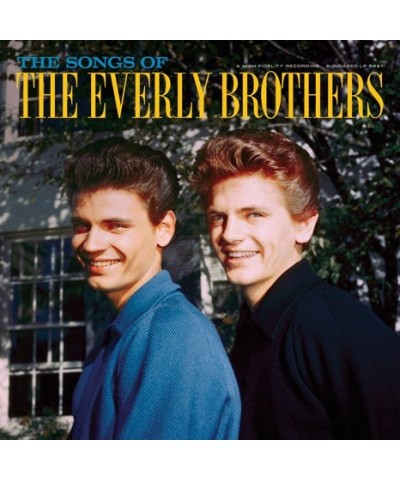 The Everly Brothers Songs of Vinyl Record $8.45 Vinyl