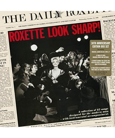 Roxette LOOK SHARP 30TH ANNIVERSARY EDITION Vinyl Record $8.16 Vinyl