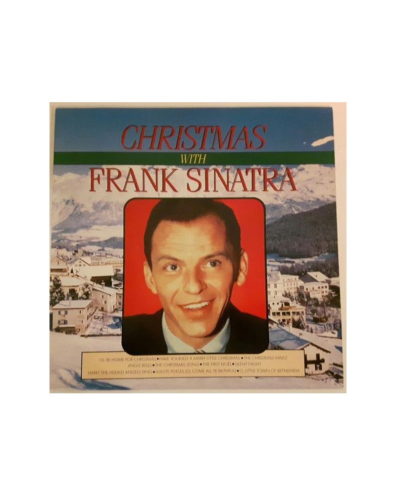 Frank Sinatra Christmas With Frank Sinatra Opaque Whi Vinyl Record $10.55 Vinyl