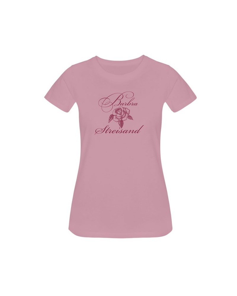 Barbra Streisand Rose T-Shirt (Women) $4.18 Shirts