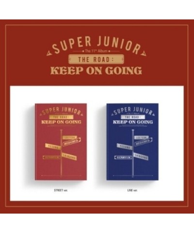 SUPER JUNIOR THE ROAD: KEEP ON GOING (RANDOM COVER) CD $16.84 CD