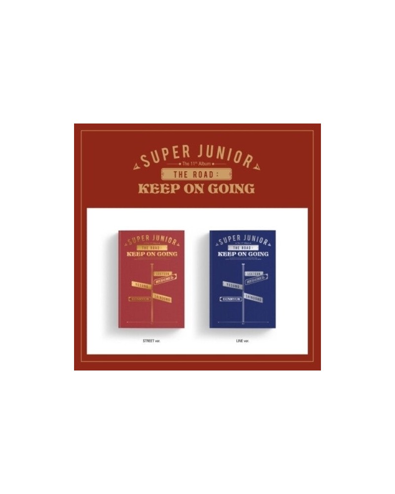 SUPER JUNIOR THE ROAD: KEEP ON GOING (RANDOM COVER) CD $16.84 CD