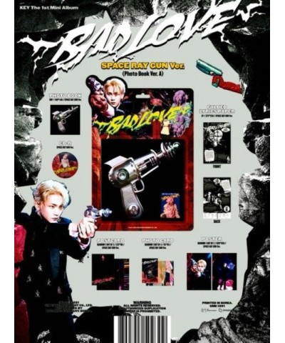 KEY Shinee) CD - Bad Love (Photobook A Ver.) $18.80 CD