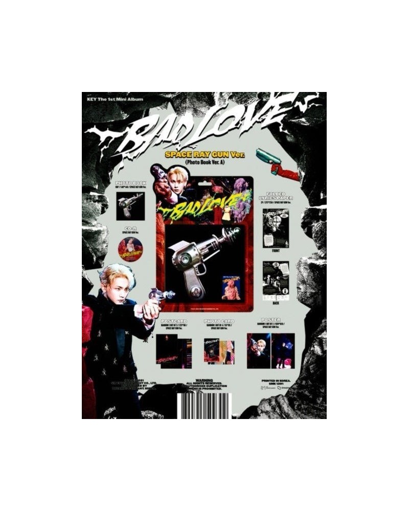 KEY Shinee) CD - Bad Love (Photobook A Ver.) $18.80 CD