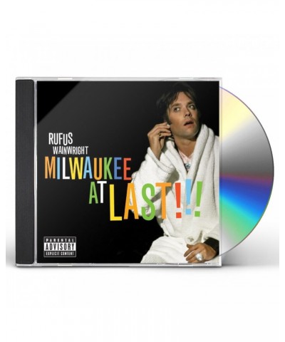 Rufus Wainwright MILWAUKEE AT LAST CD $9.00 CD