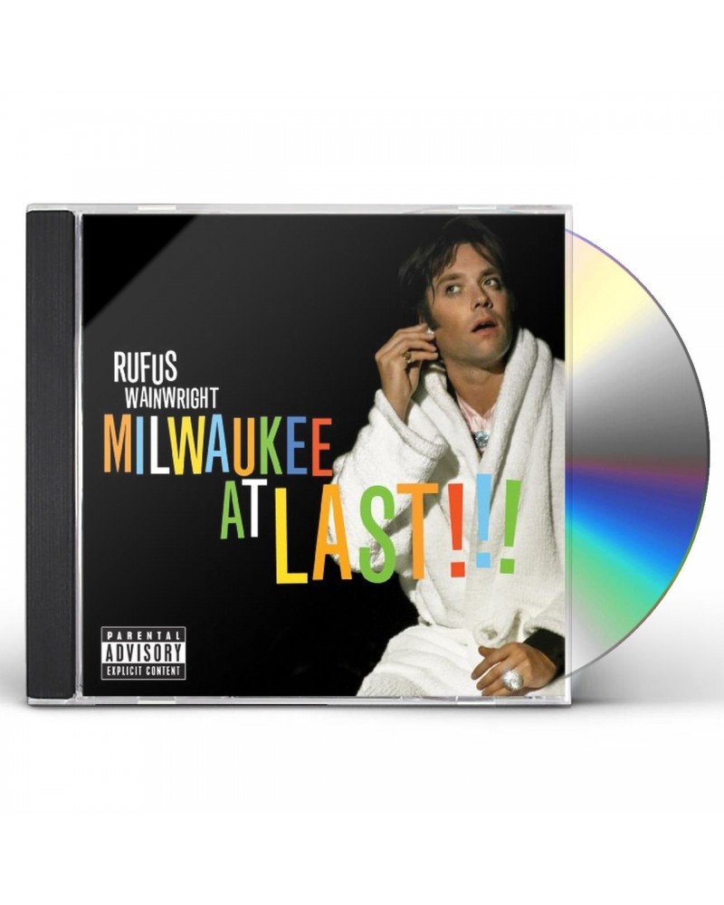 Rufus Wainwright MILWAUKEE AT LAST CD $9.00 CD