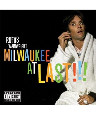 Rufus Wainwright MILWAUKEE AT LAST CD $9.00 CD