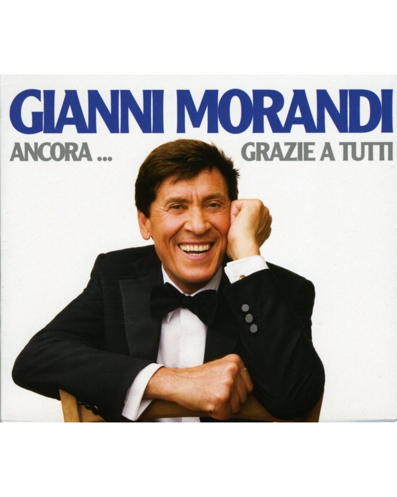 Gianni Morandi ANCORA: GRAZIE A TUTTI CD $8.74 CD