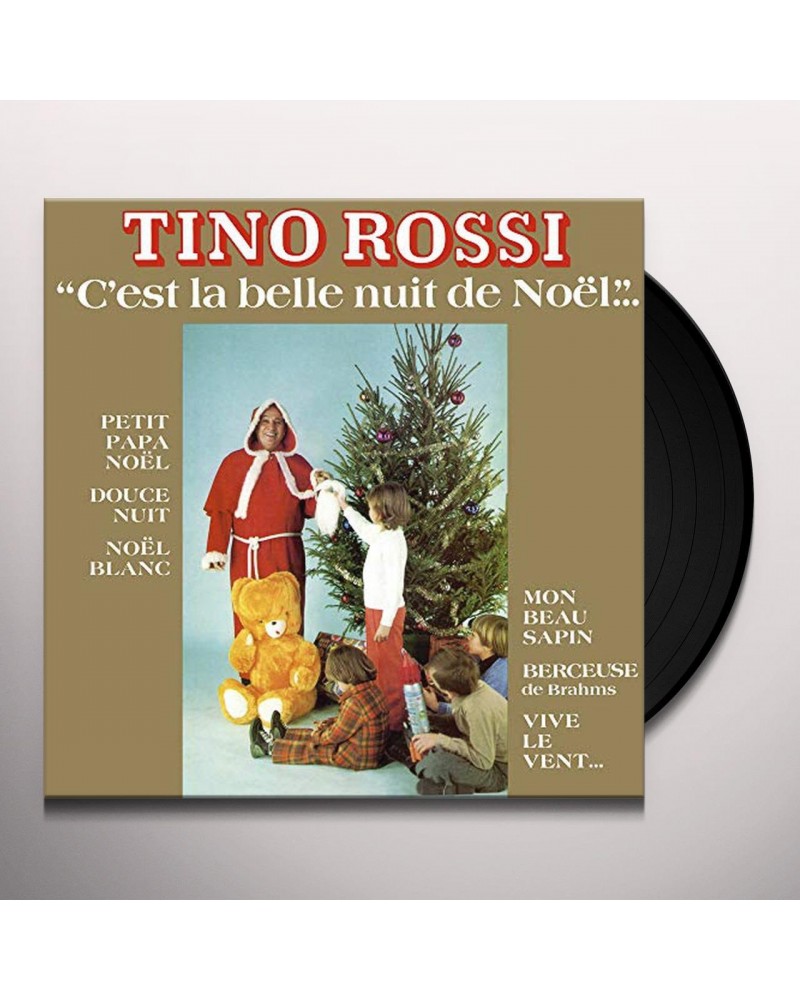 Tino Rossi CEST LA BELLE NUIT DE NOEL Vinyl Record $5.59 Vinyl