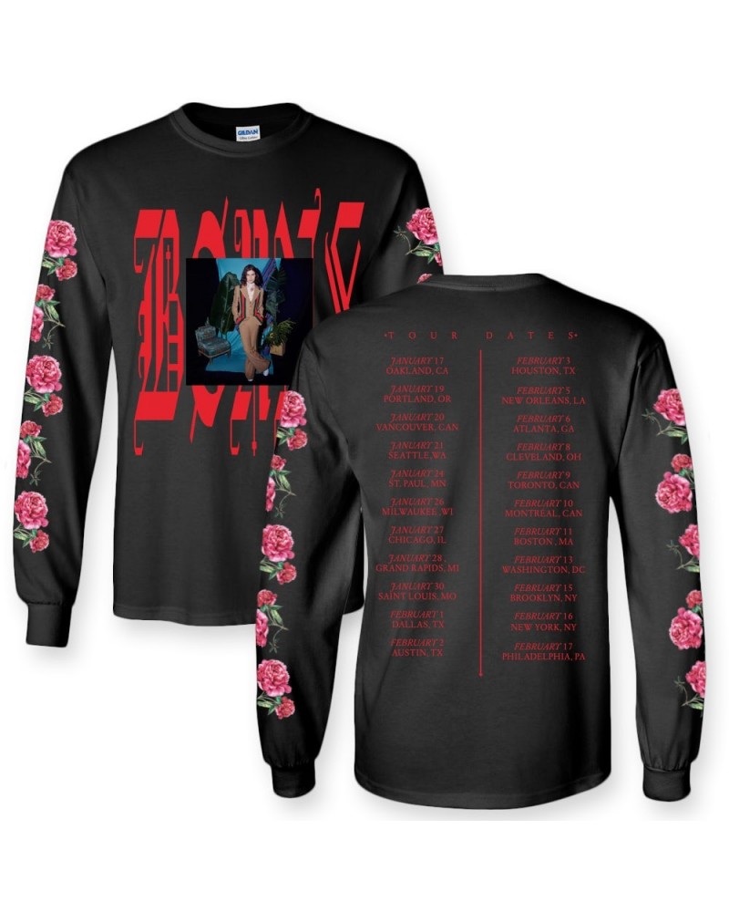 BØRNS Blue Madonna Tour Long Sleeve T-Shirt $9.99 Shirts