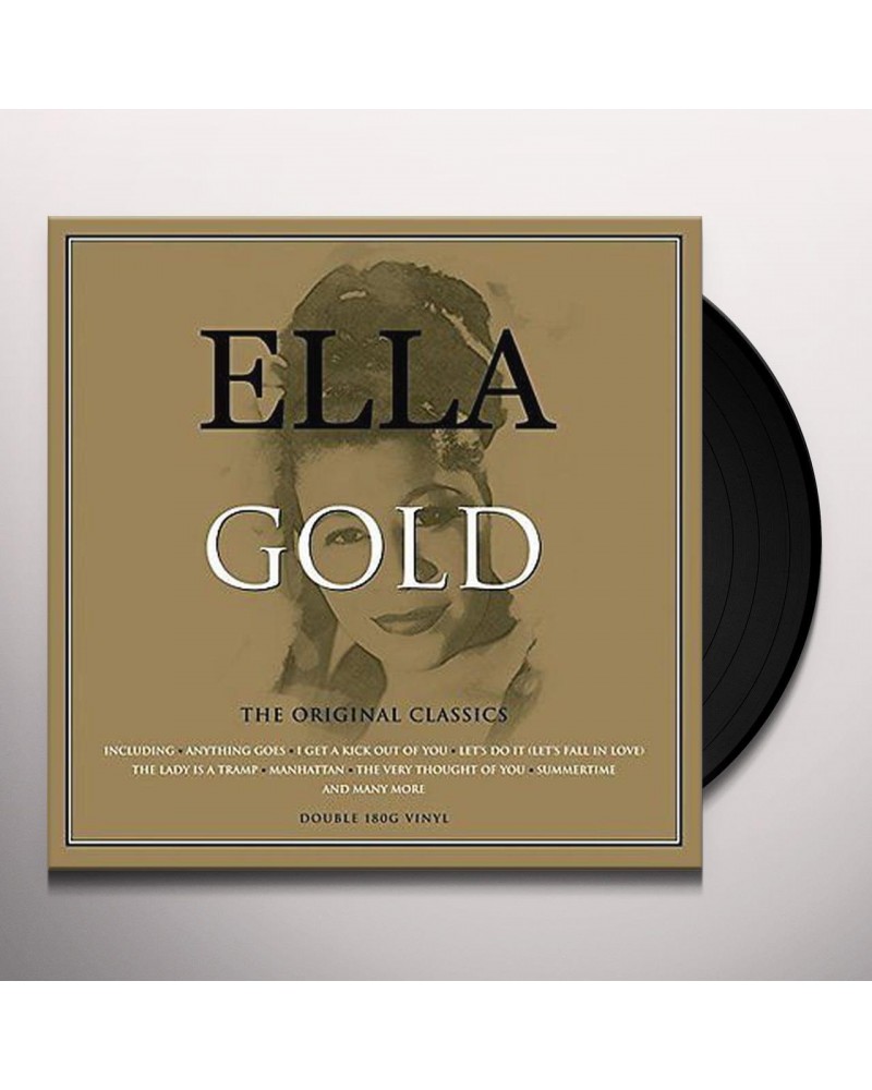 Ella Fitzgerald Gold Vinyl Record $6.14 Vinyl