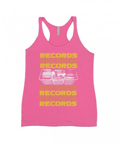 Music Life Colorful Racerback Tank | Milk Crate Digger Tank Top $3.60 Shirts