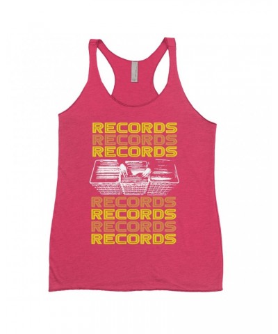 Music Life Colorful Racerback Tank | Milk Crate Digger Tank Top $3.60 Shirts