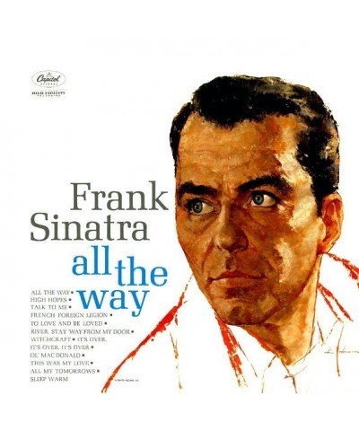 Frank Sinatra LP - All The Way (180g) (Vinyl) $7.60 Vinyl