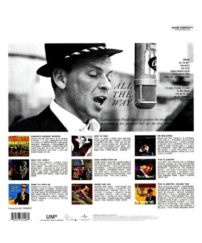 Frank Sinatra LP - All The Way (180g) (Vinyl) $7.60 Vinyl