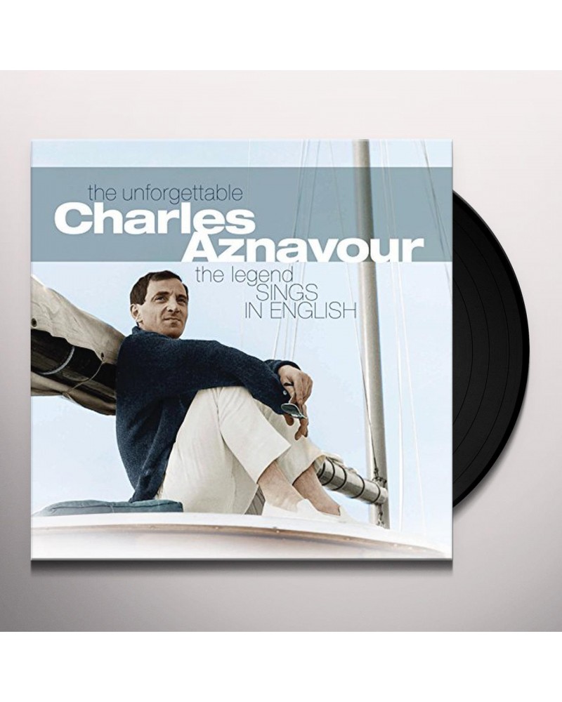 Charles Aznavour UNFORGETTABLE CHARLES AZNAVOUR Vinyl Record $9.97 Vinyl